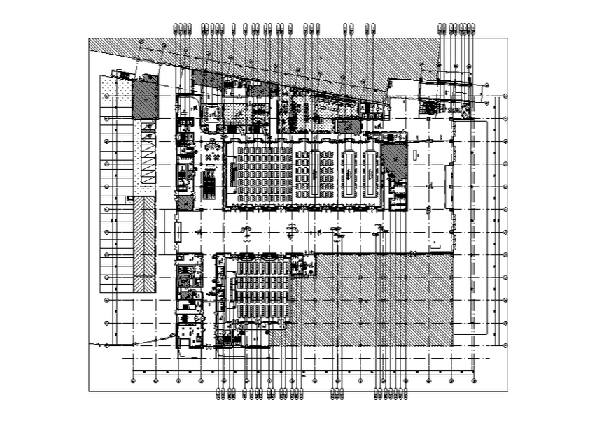 诺富特酒店&会展&商贸中心设计施工图（附效果图）cad施工图下载【ID:161819163】