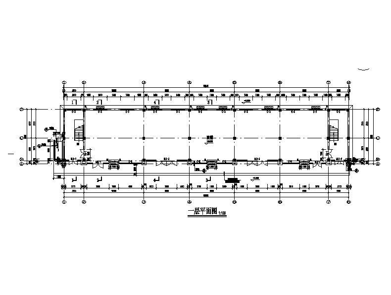 [江苏]两层红瓦屋面商业建筑施工图cad施工图下载【ID:151484164】