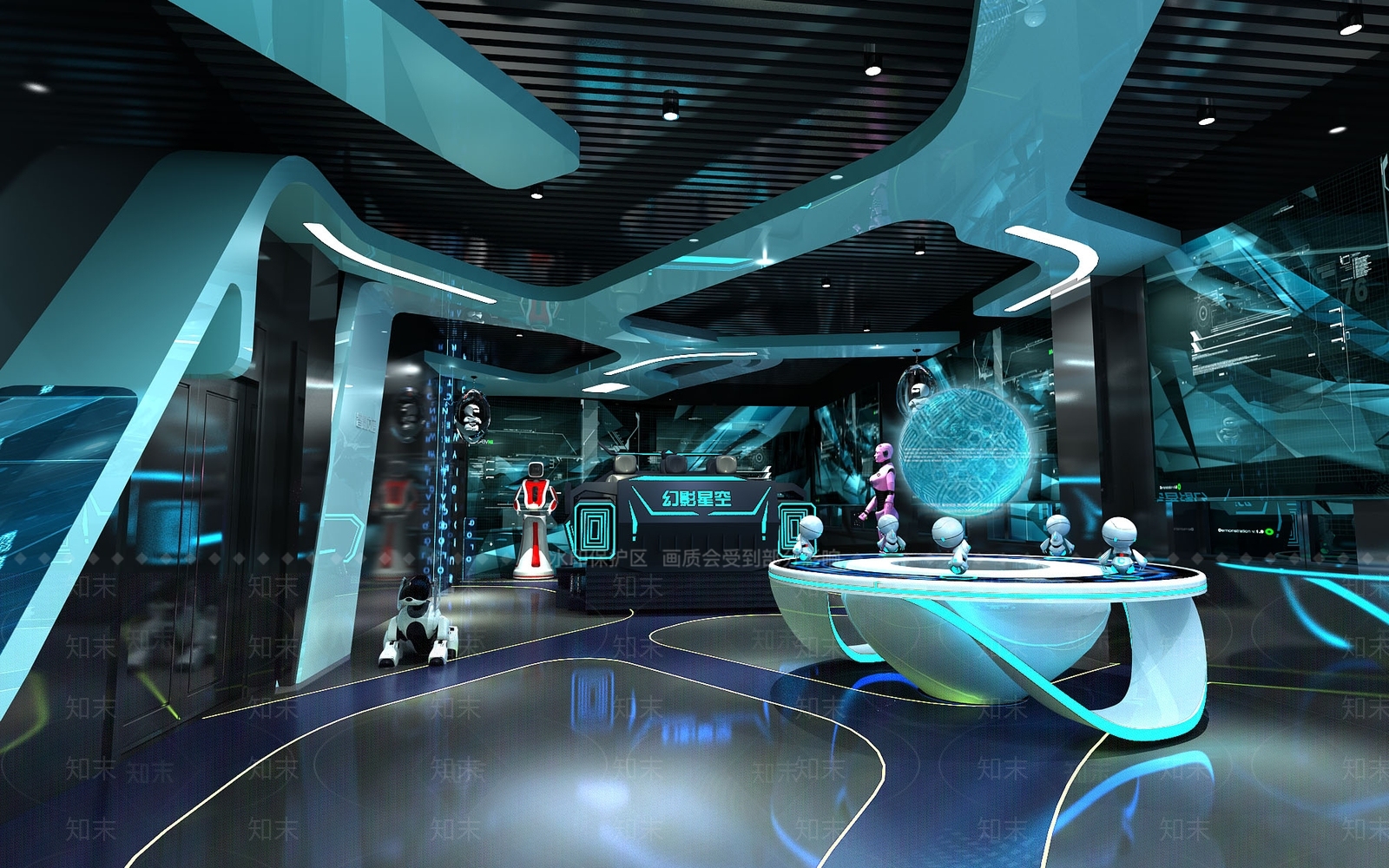 后现代VR3D模型下载【ID:935043544】