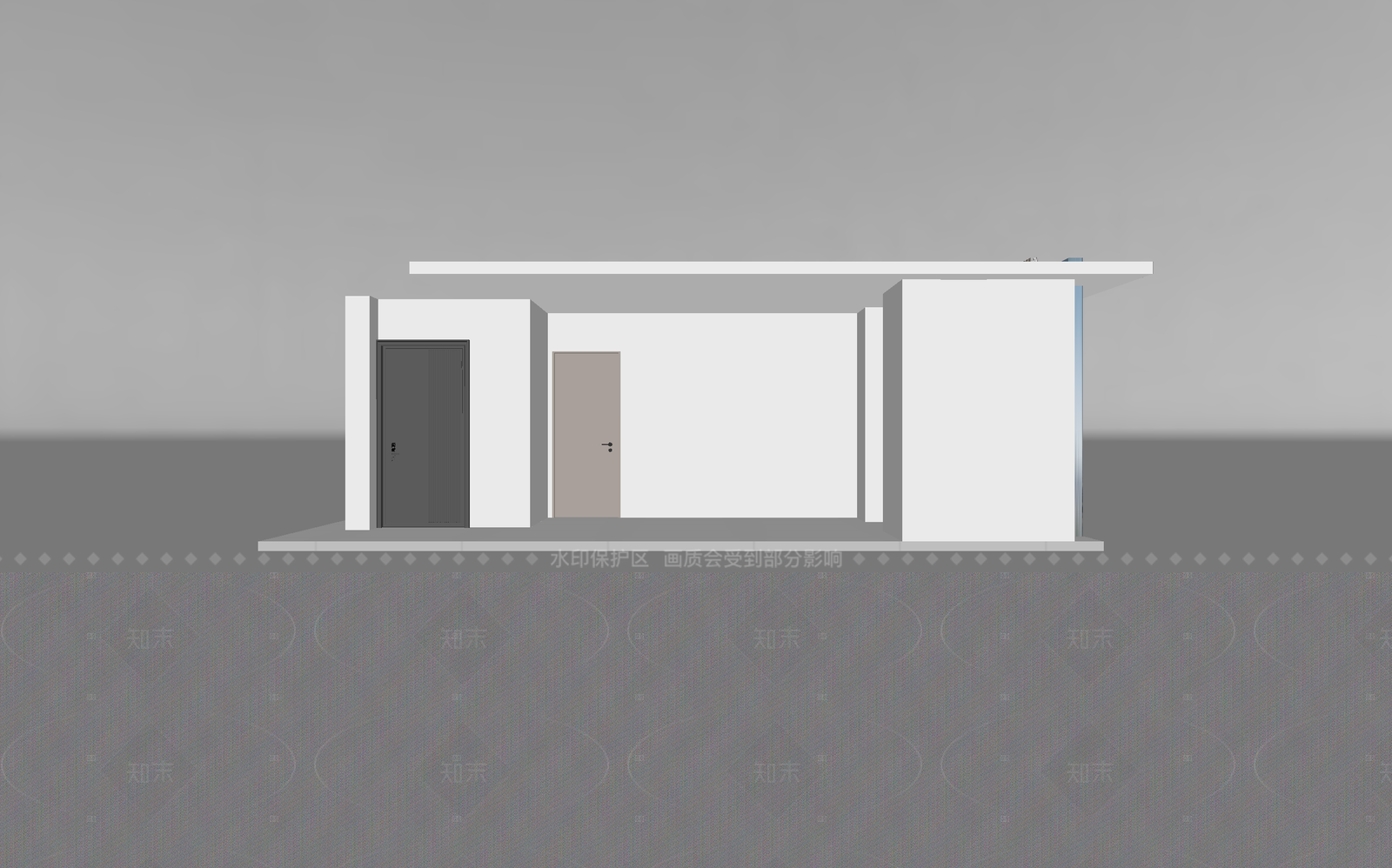 现代艺术风格建筑3D模型下载【ID:1214580077】