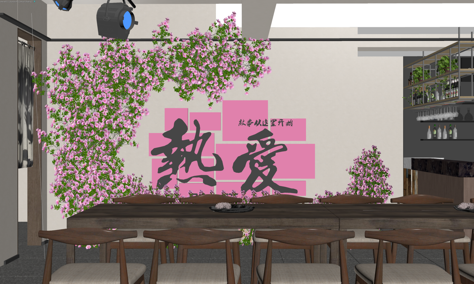 工业茶餐厅3D模型下载【ID:1221491131】