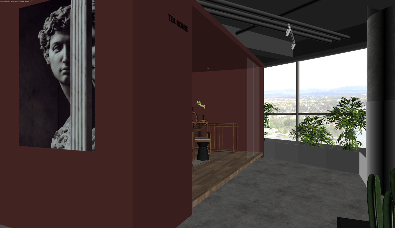 工业风茶馆3D模型下载【ID:1222011280】