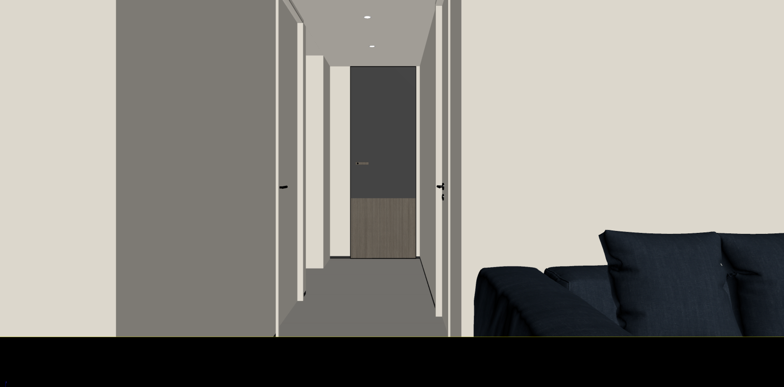 现代玄关3D模型下载【ID:1221485978】