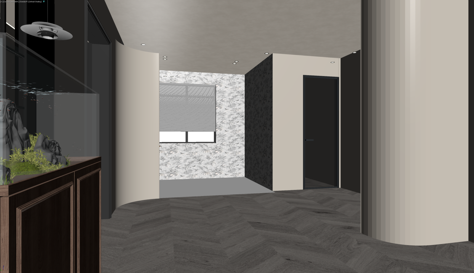 法式玄关3D模型下载【ID:1221900912】