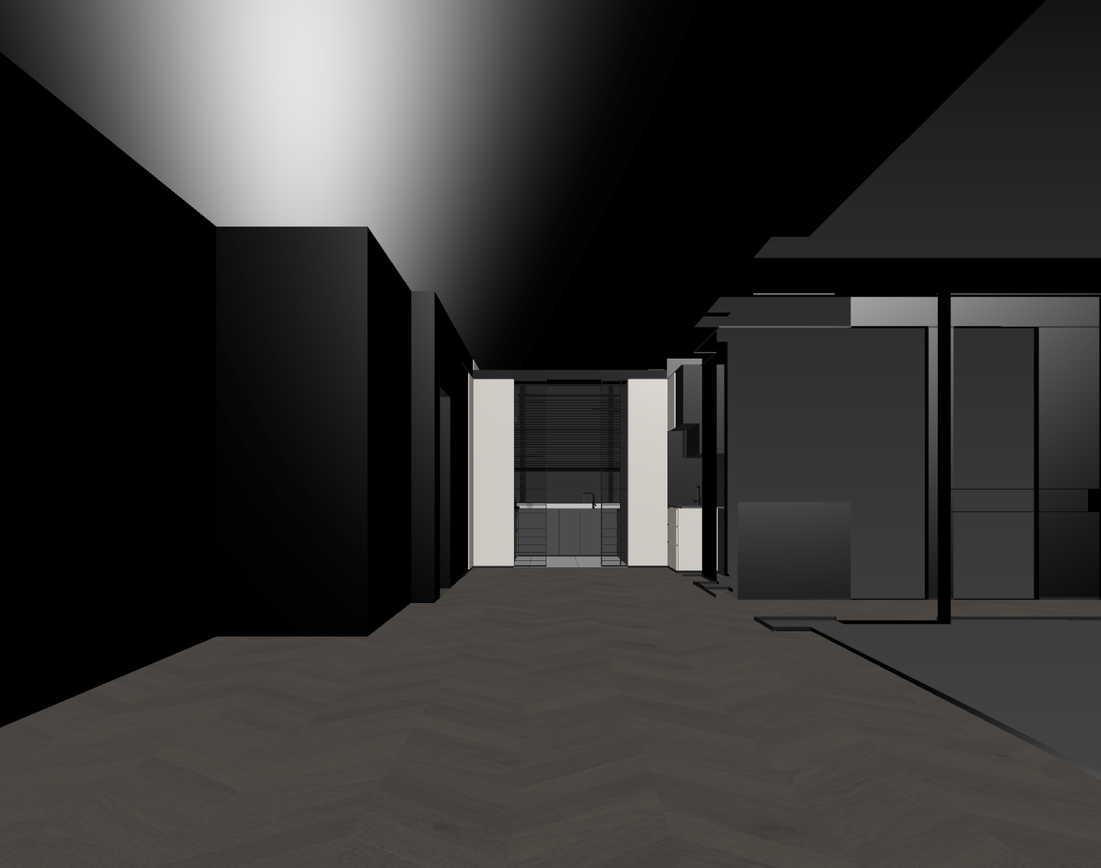 现代玄关3D模型下载【ID:1221496626】