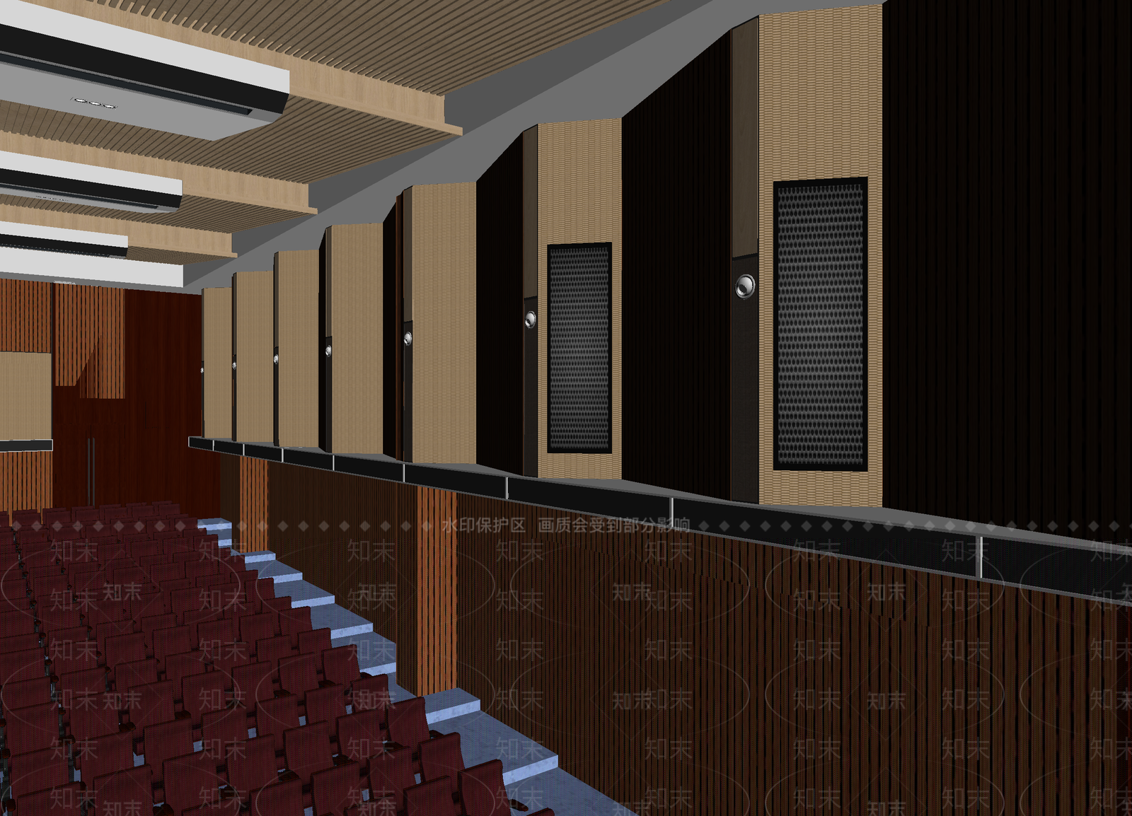 现代电影院3D模型下载【ID:1214237246】