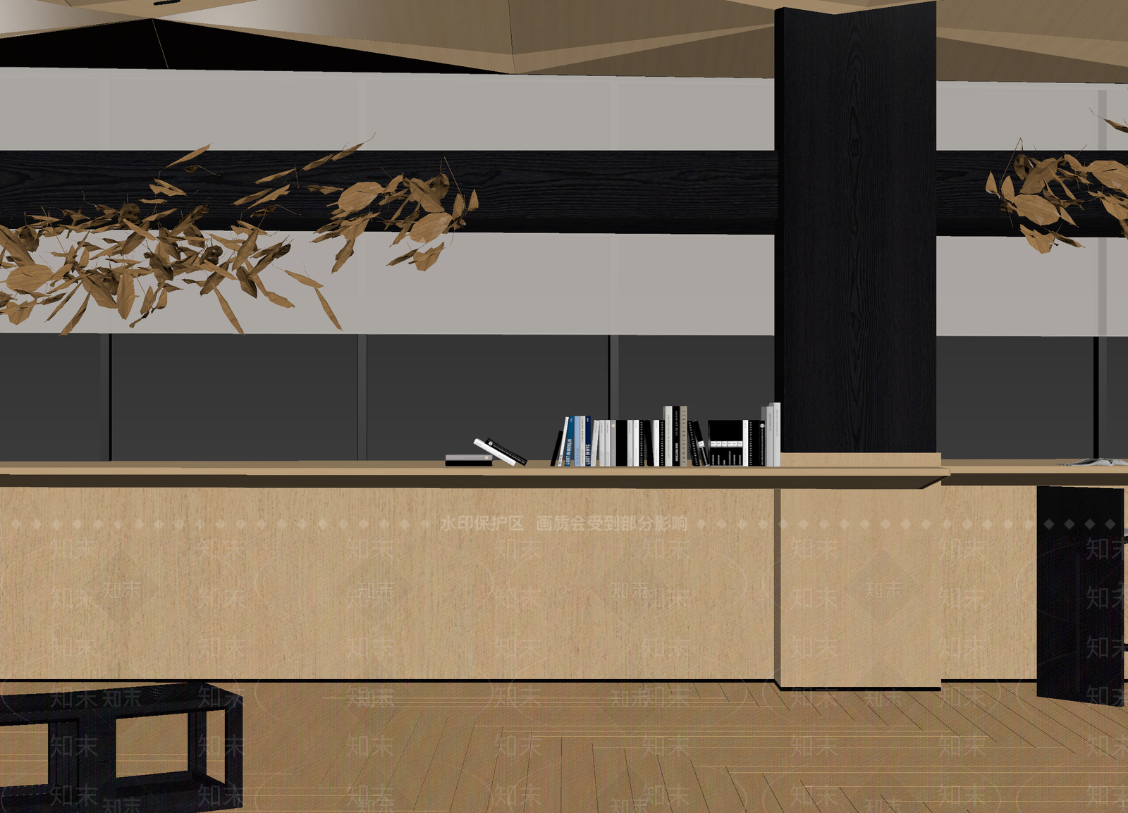 现代其他办公空间3D模型下载【ID:1214073730】