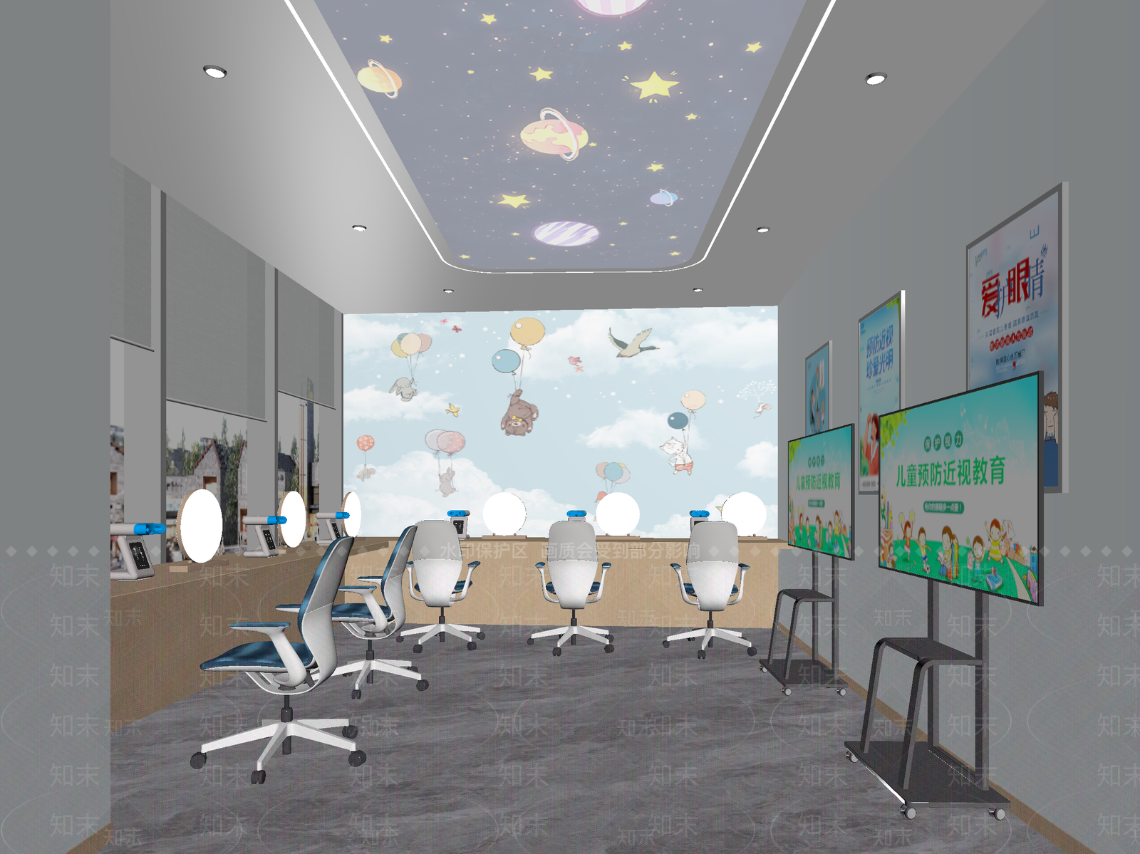 现代其他商业空间3D模型下载【ID:1214162195】