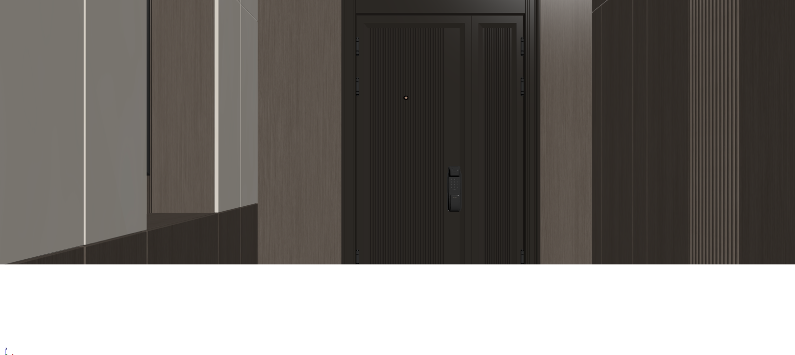 现代玄关3D模型下载【ID:1221900225】