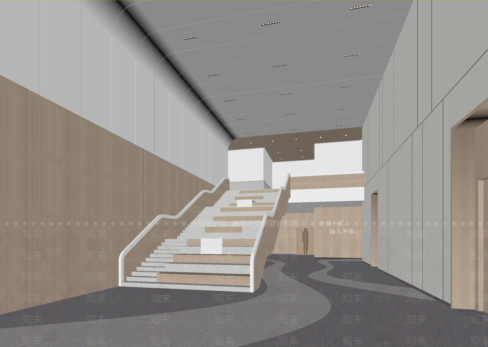 现代大厅3D模型下载【ID:1215043479】