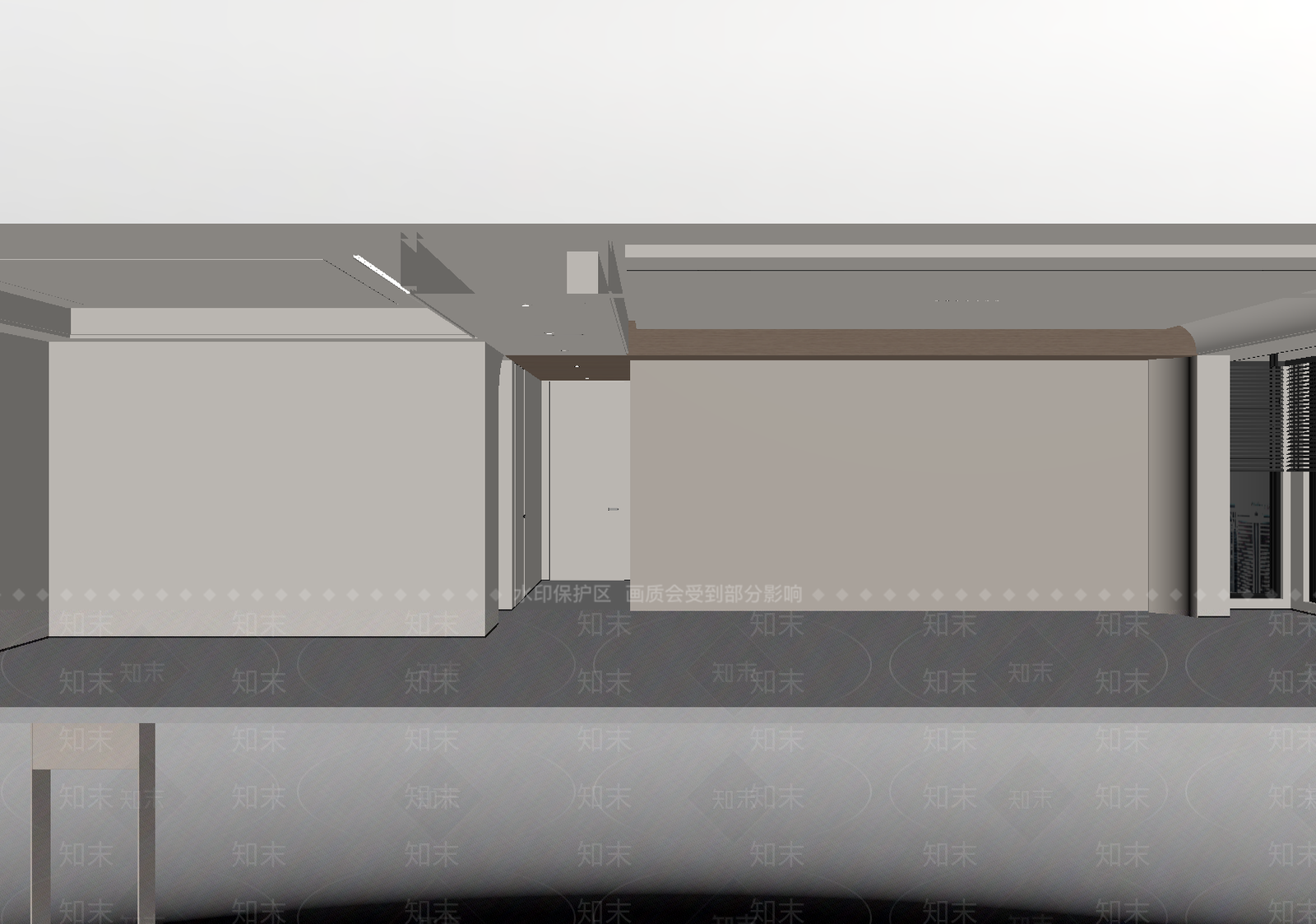 现代办公大厅3D模型下载【ID:1213921578】