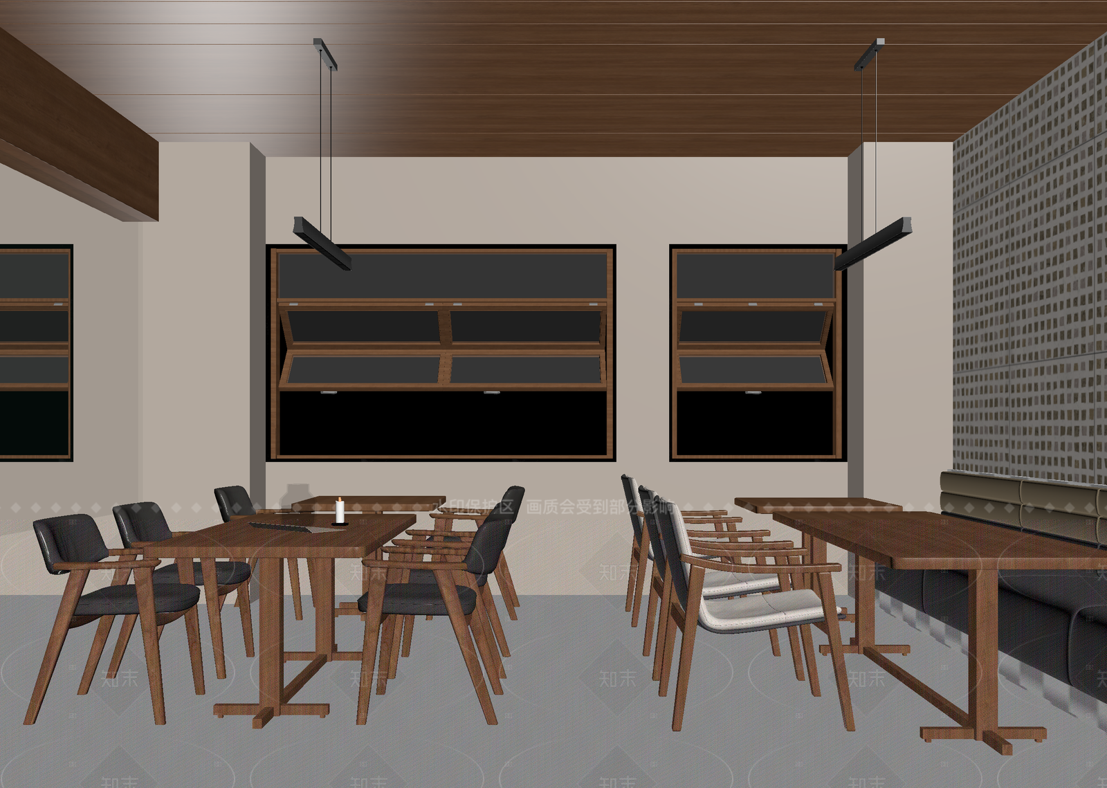 侘寂咖啡厅3D模型下载【ID:1214593873】