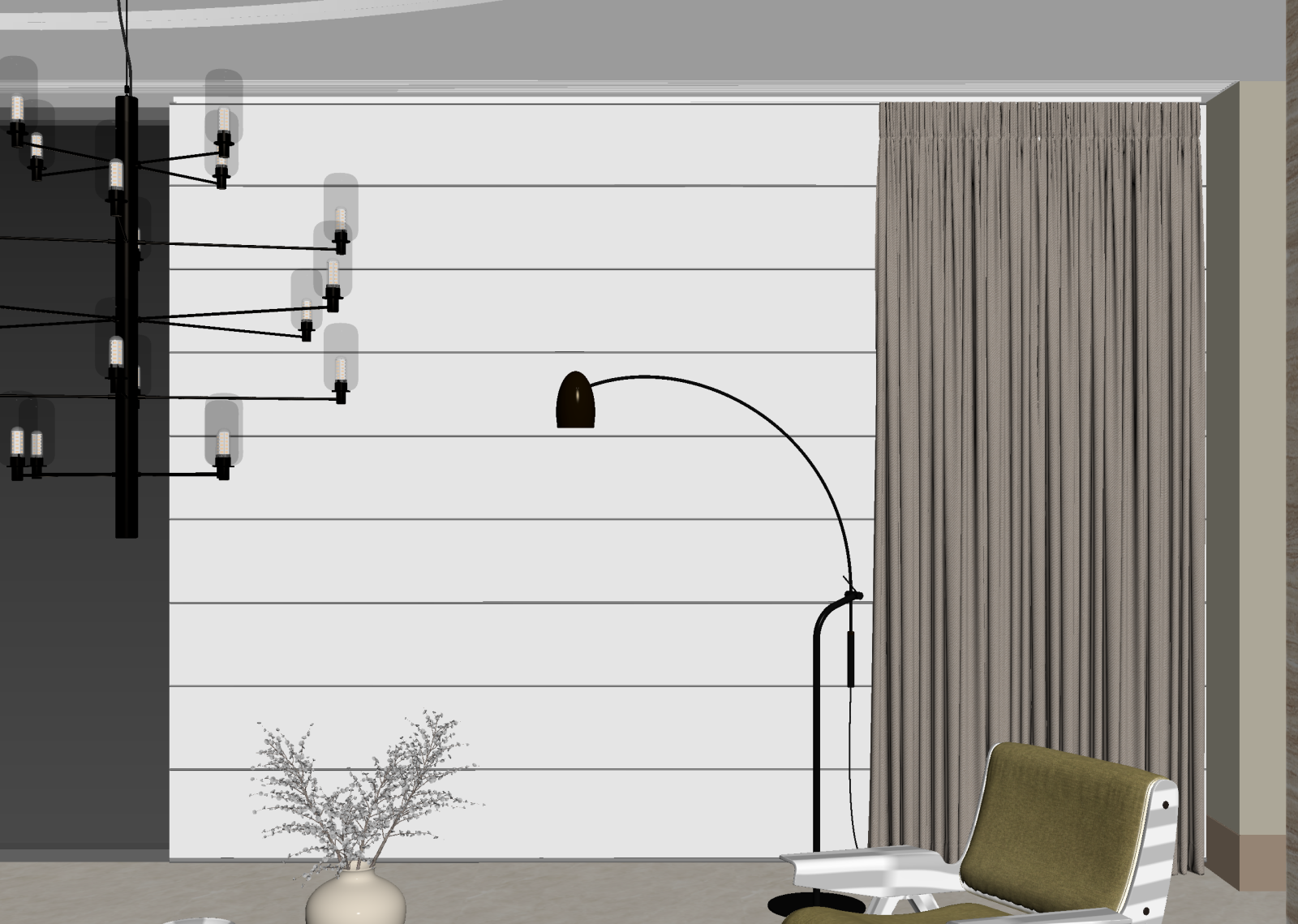 复古钓鱼灯3D模型下载【ID:1221451439】