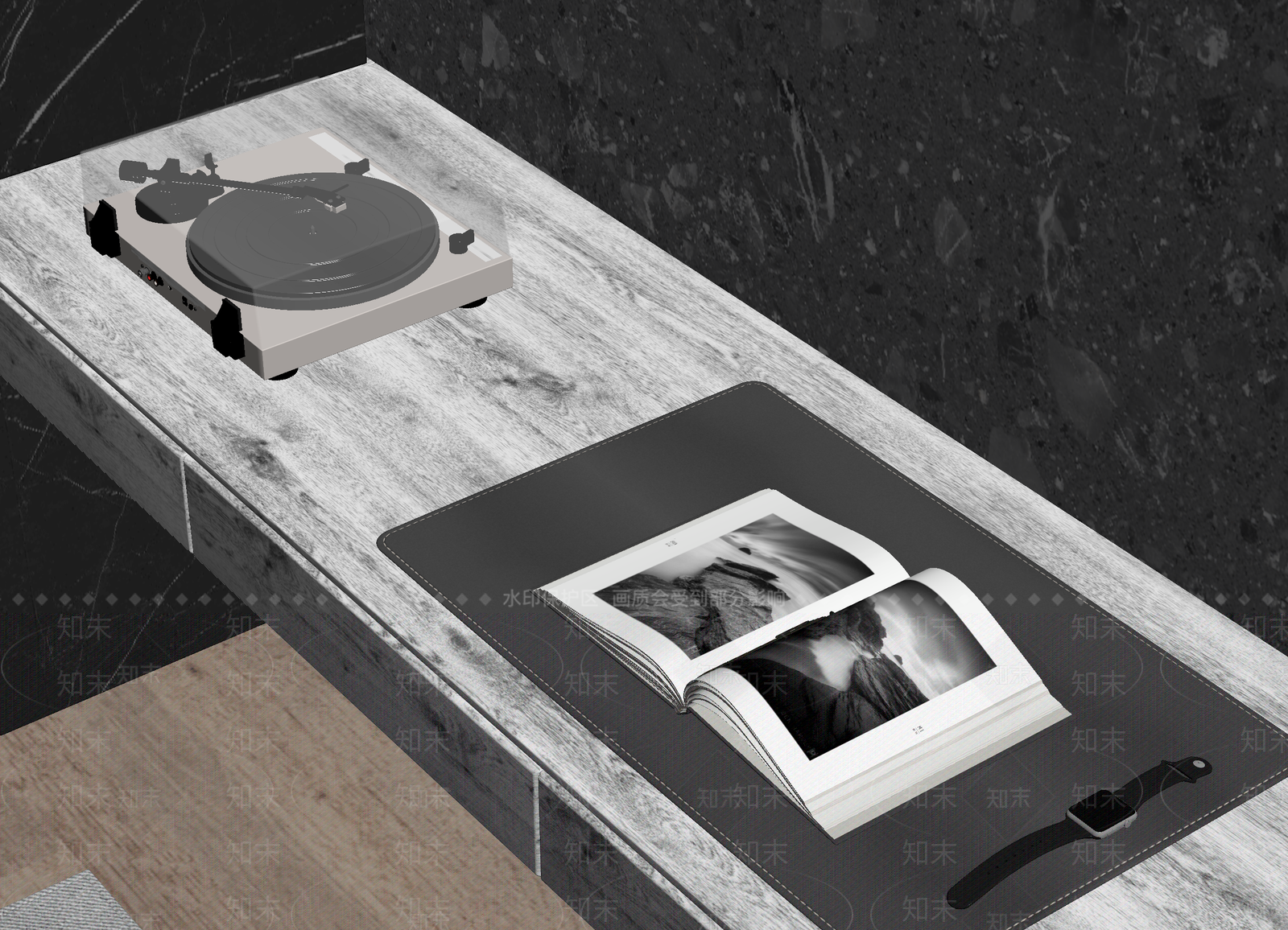 现代音响3D模型下载【ID:1214555438】