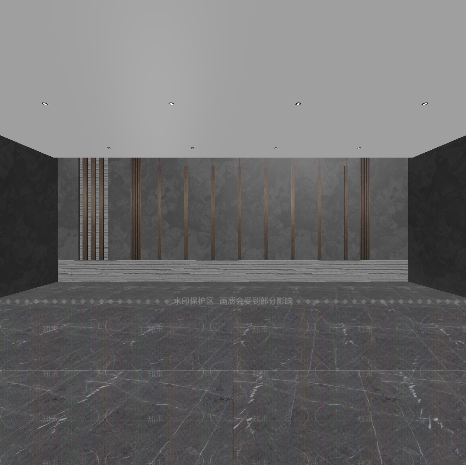 新中式大厅3D模型下载【ID:1214649715】