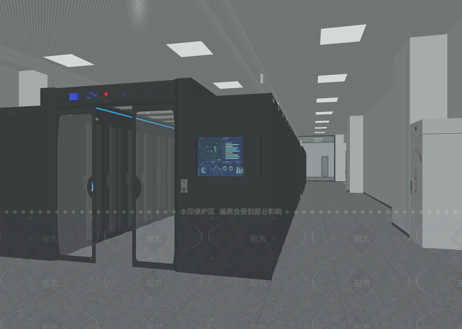 现代车间3D模型下载【ID:1214650606】