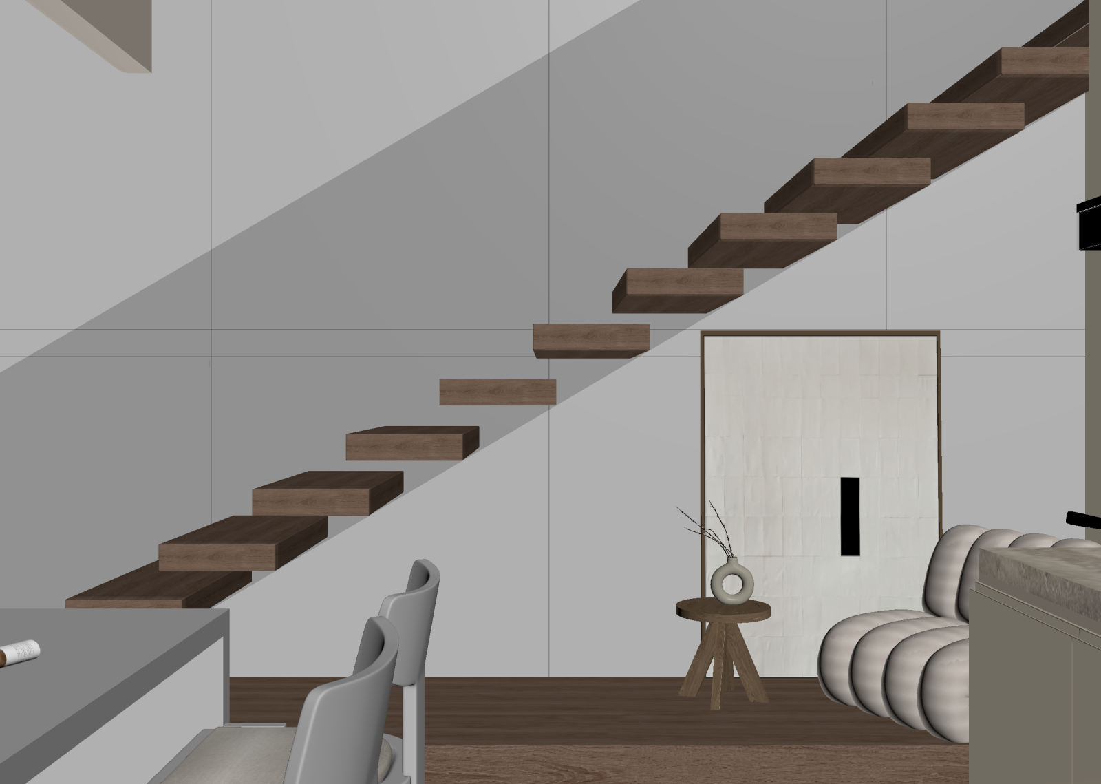 奶油客餐厅3D模型下载【ID:1221673486】