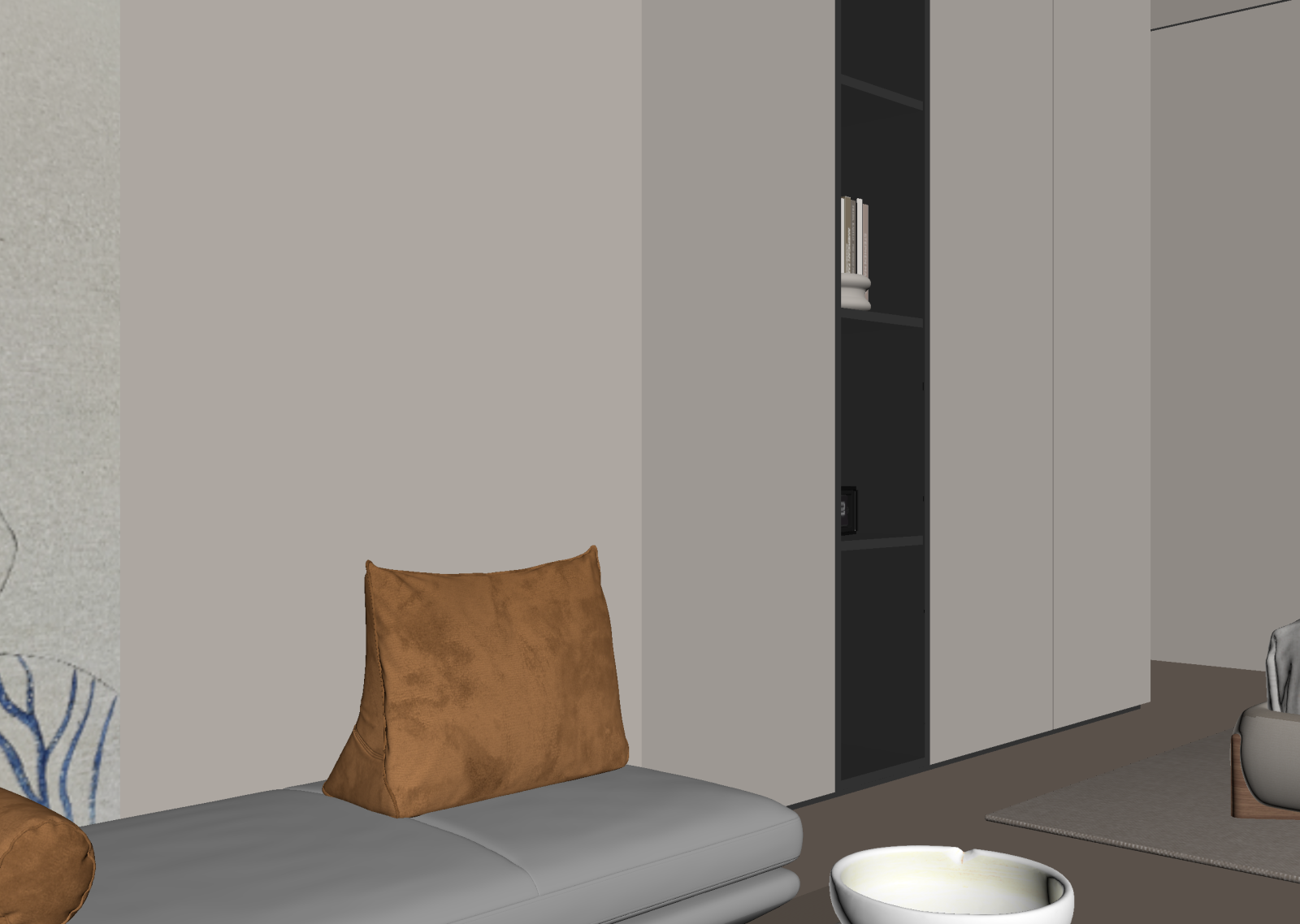 现代家居客厅3D模型下载【ID:1222068109】