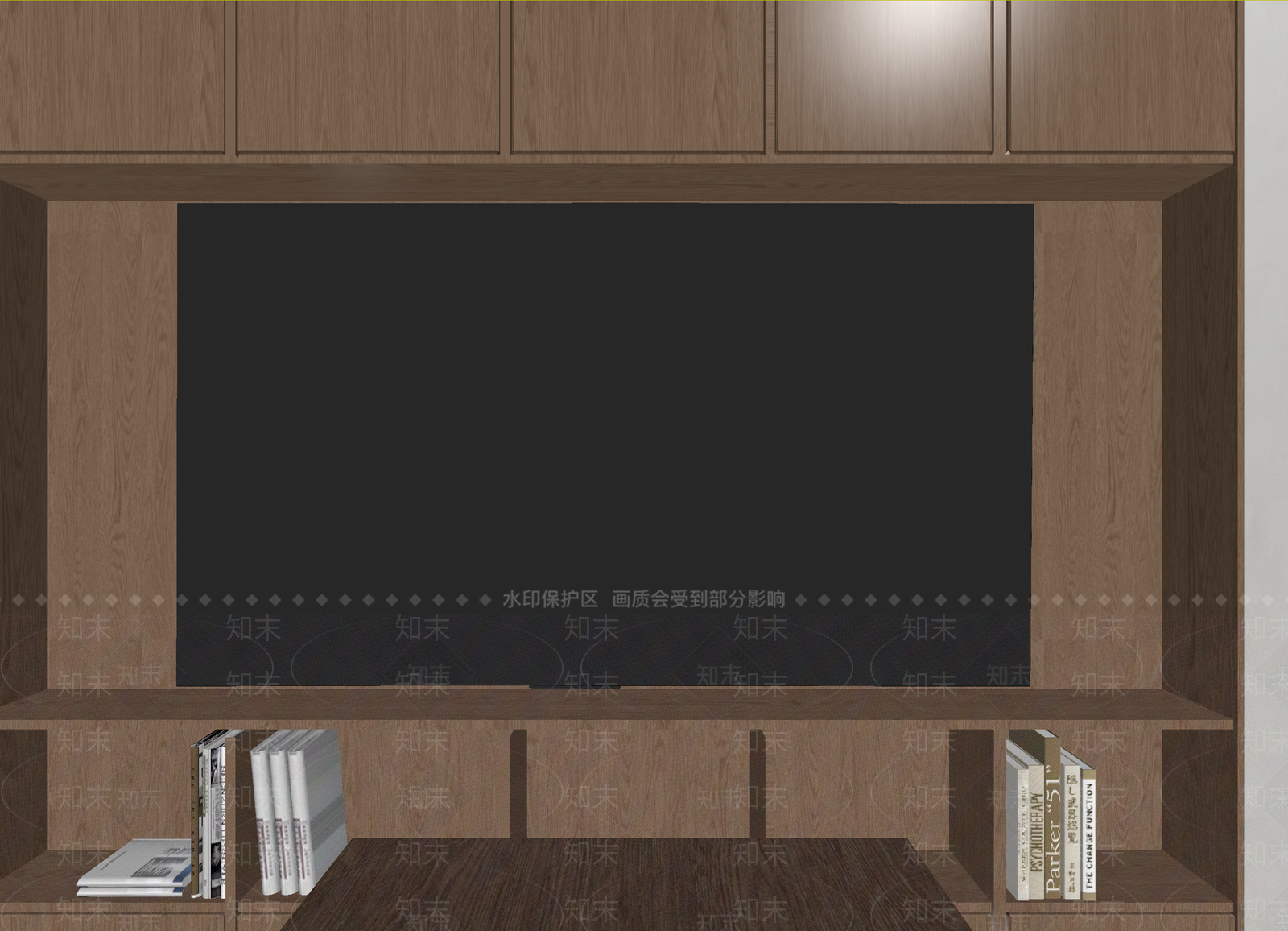 侘寂电视柜3D模型下载【ID:1214245034】