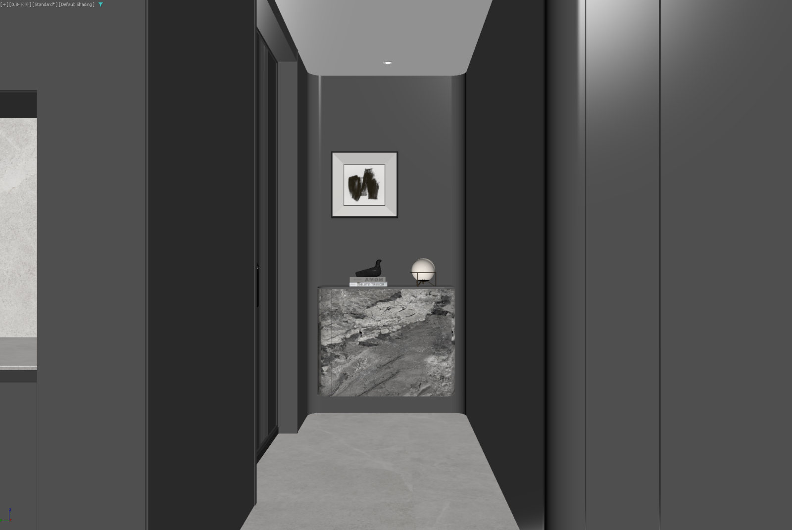 现代玄关3D模型下载【ID:1221518165】