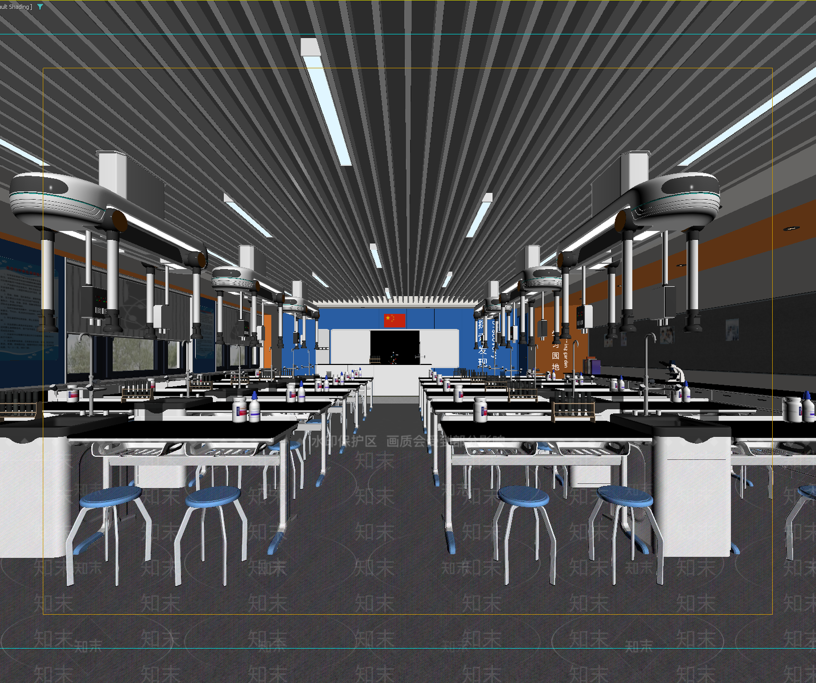 现代实验室3D模型下载【ID:1213899564】