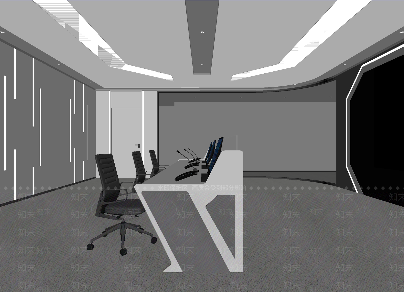 指挥中心3D模型下载【ID:1214022674】