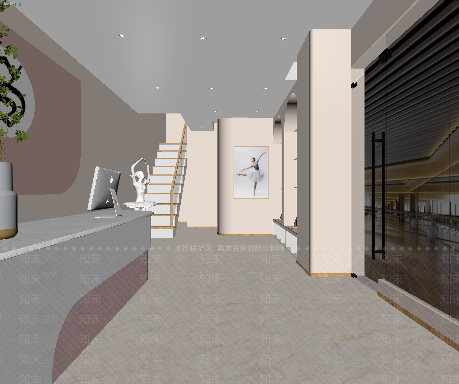 接待室3D模型下载【ID:1213951265】