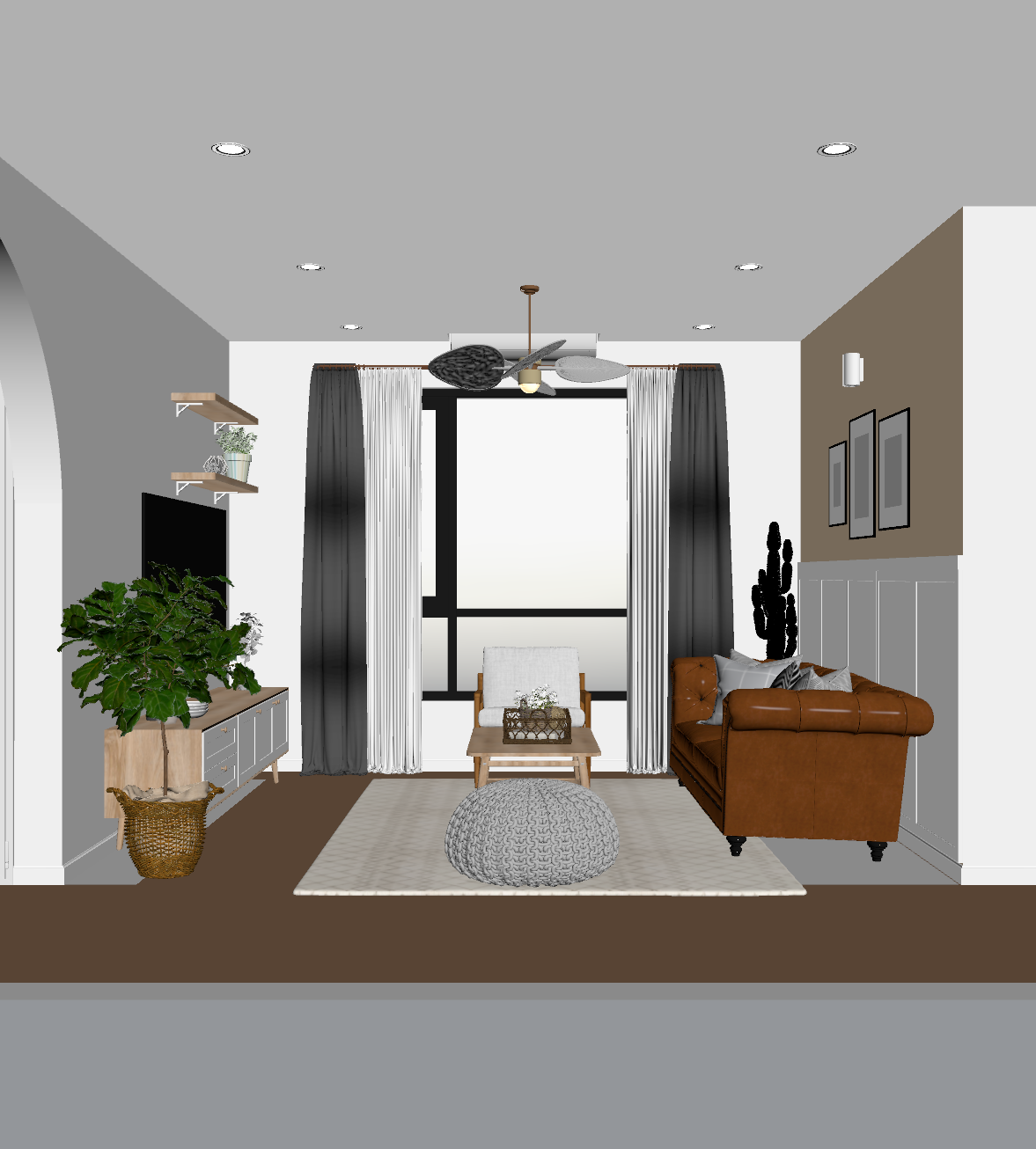 北欧家居客厅3D模型下载【ID:1221927690】
