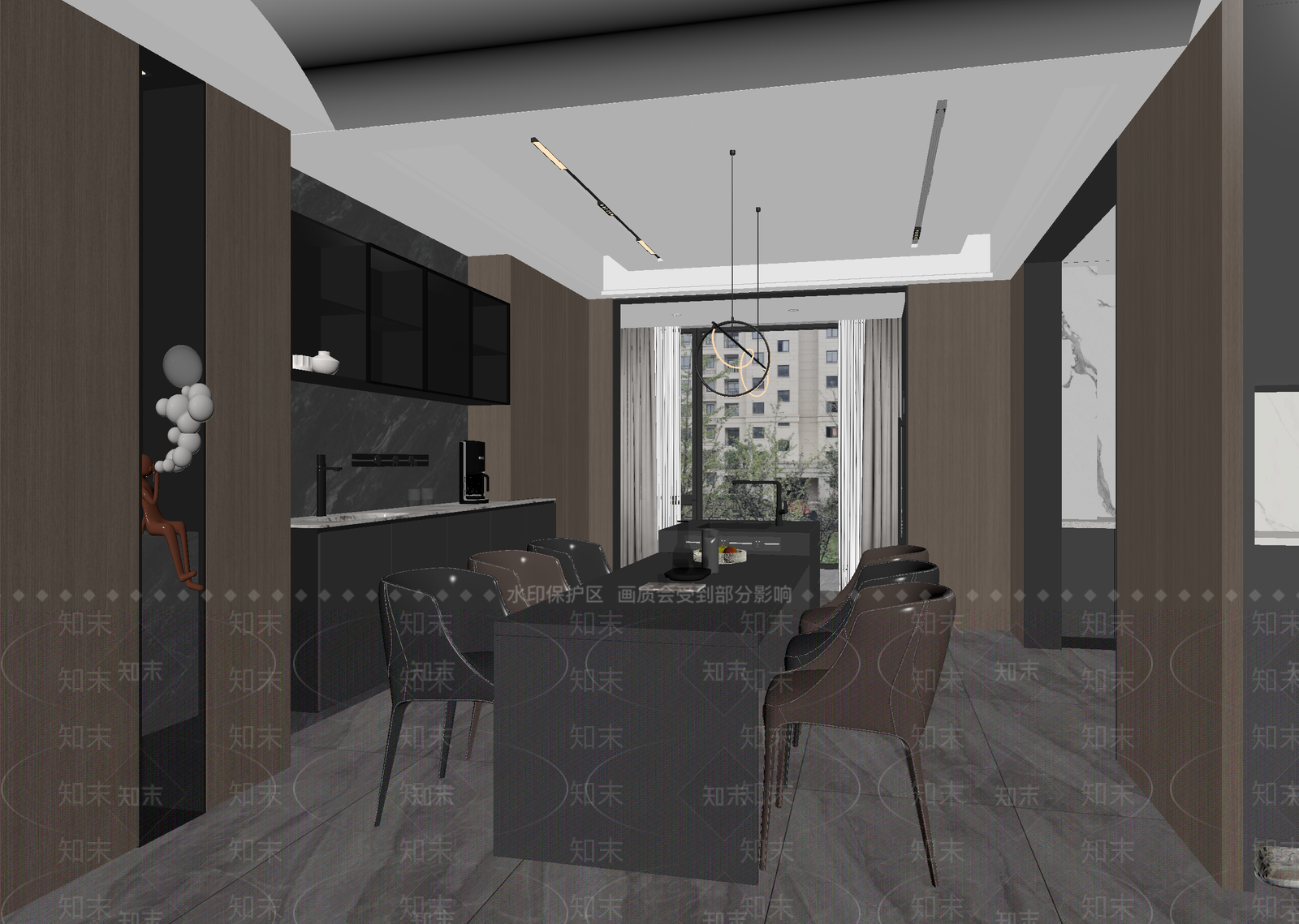 意式民宿大厅3D模型下载【ID:1215069160】
