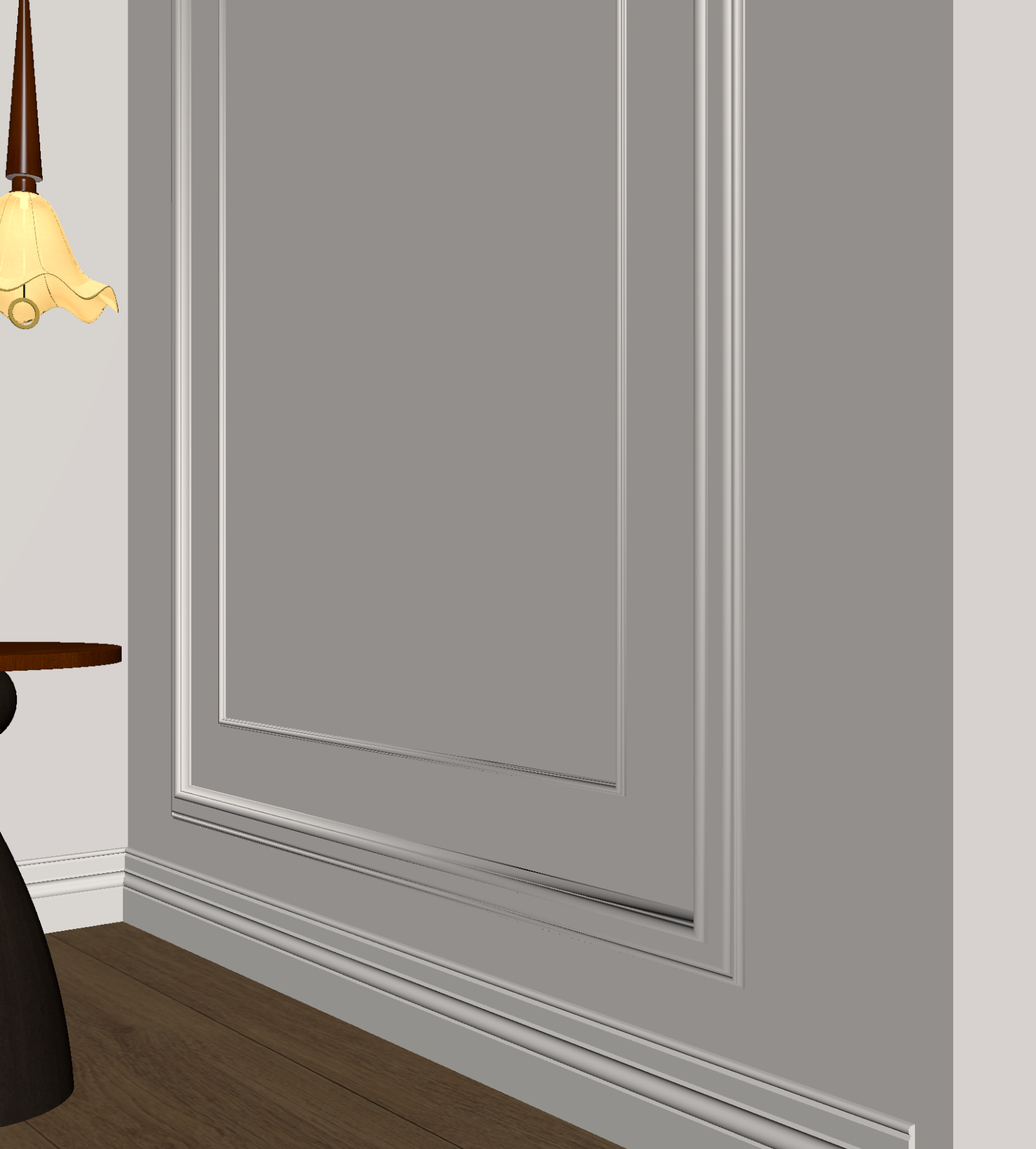 法式玄关3D模型下载【ID:1221711661】