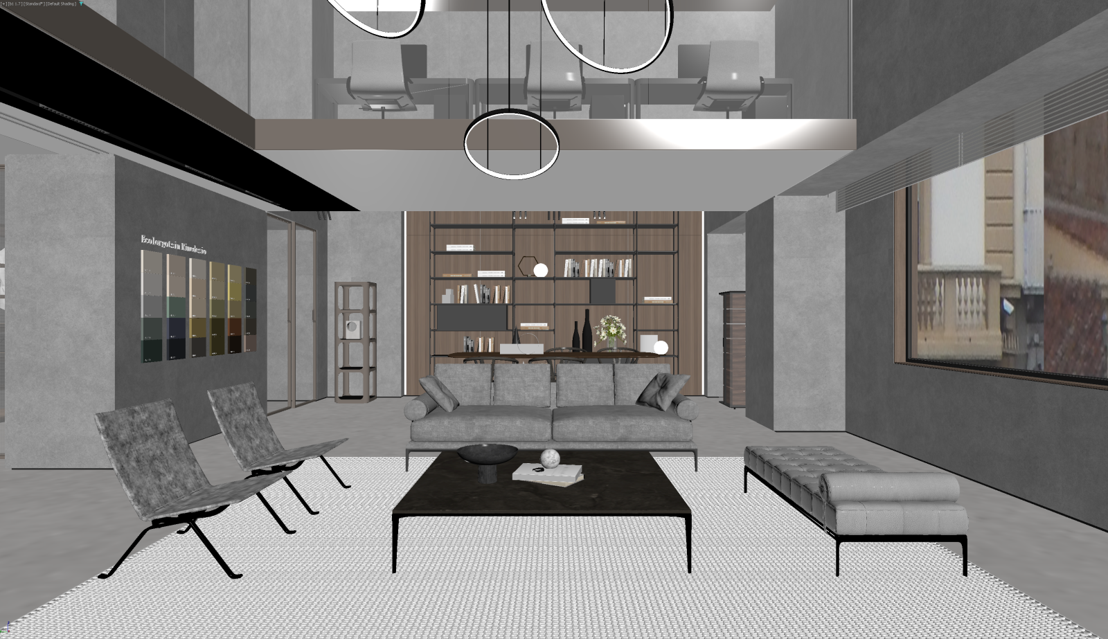 现代工作室3D模型下载【ID:1221486521】