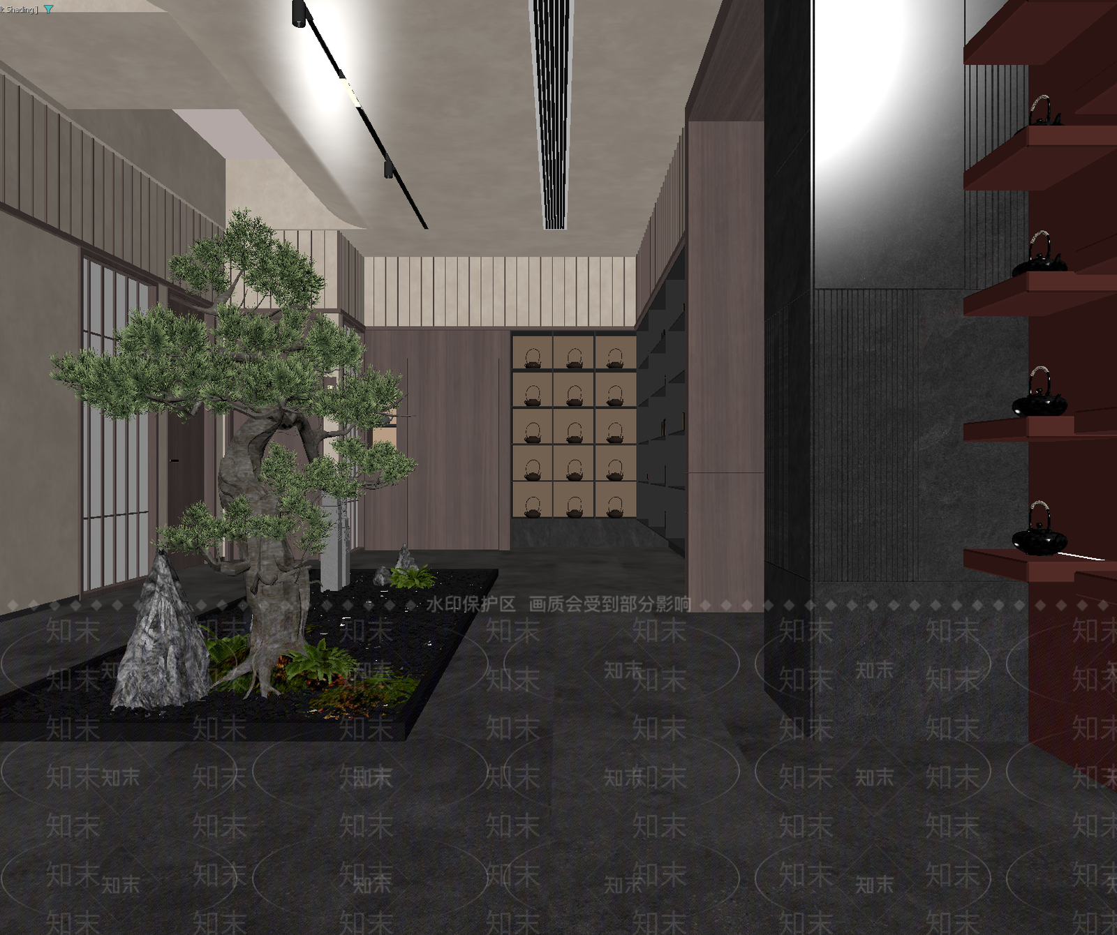 茶馆3D模型下载【ID:1213946578】