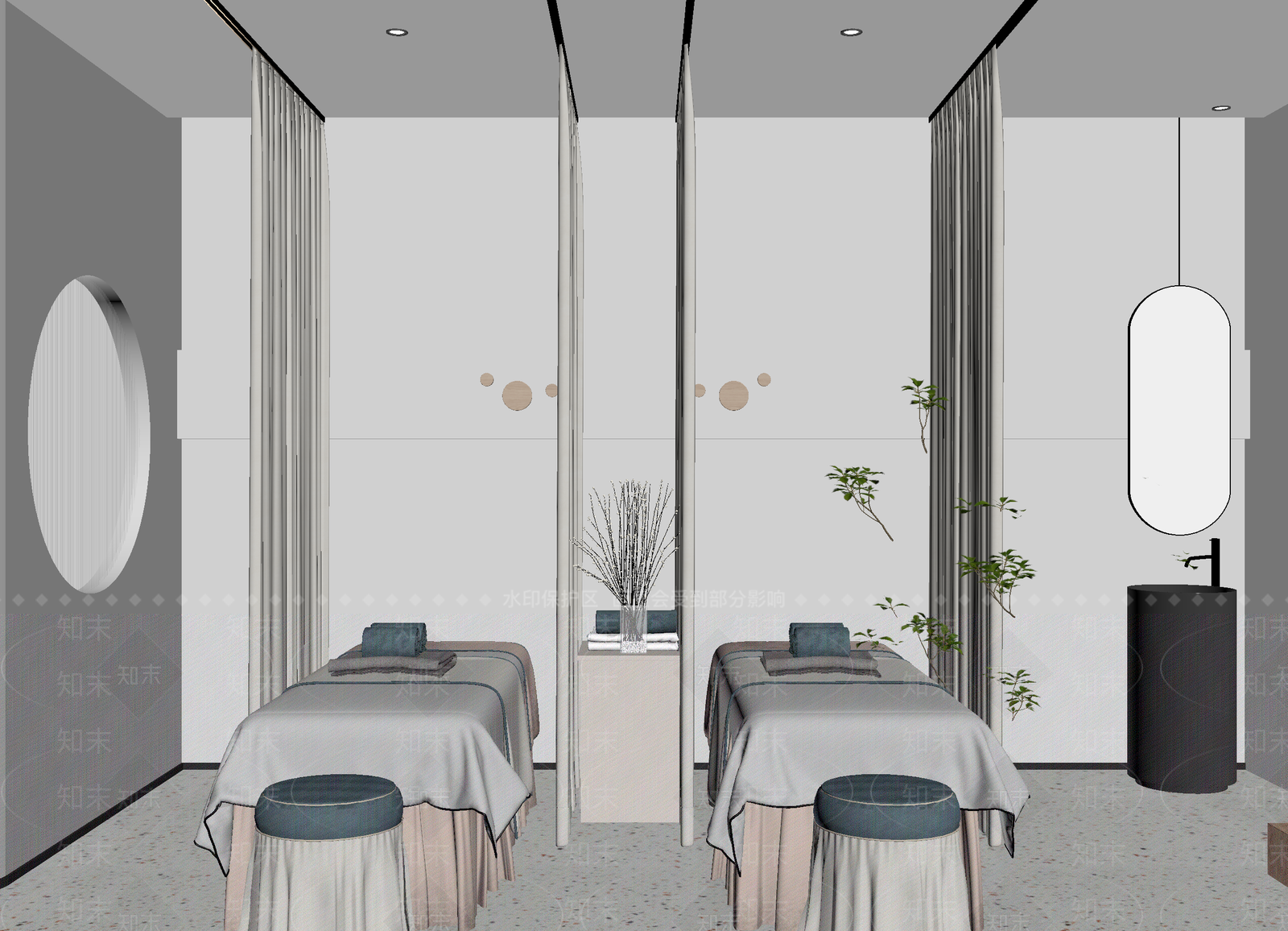 美容院3D模型下载【ID:1214035616】