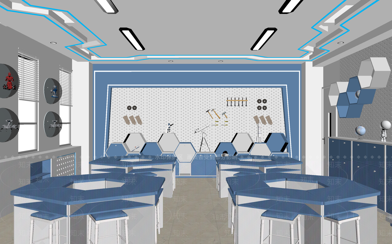 实验室3D模型下载【ID:1214028591】