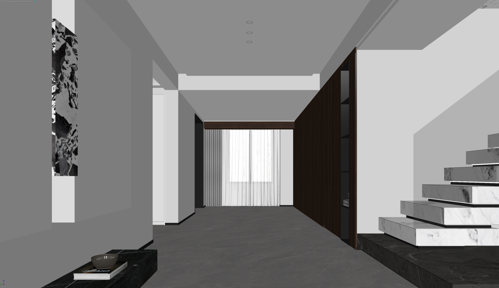 现代玄关3D模型下载【ID:1221712499】