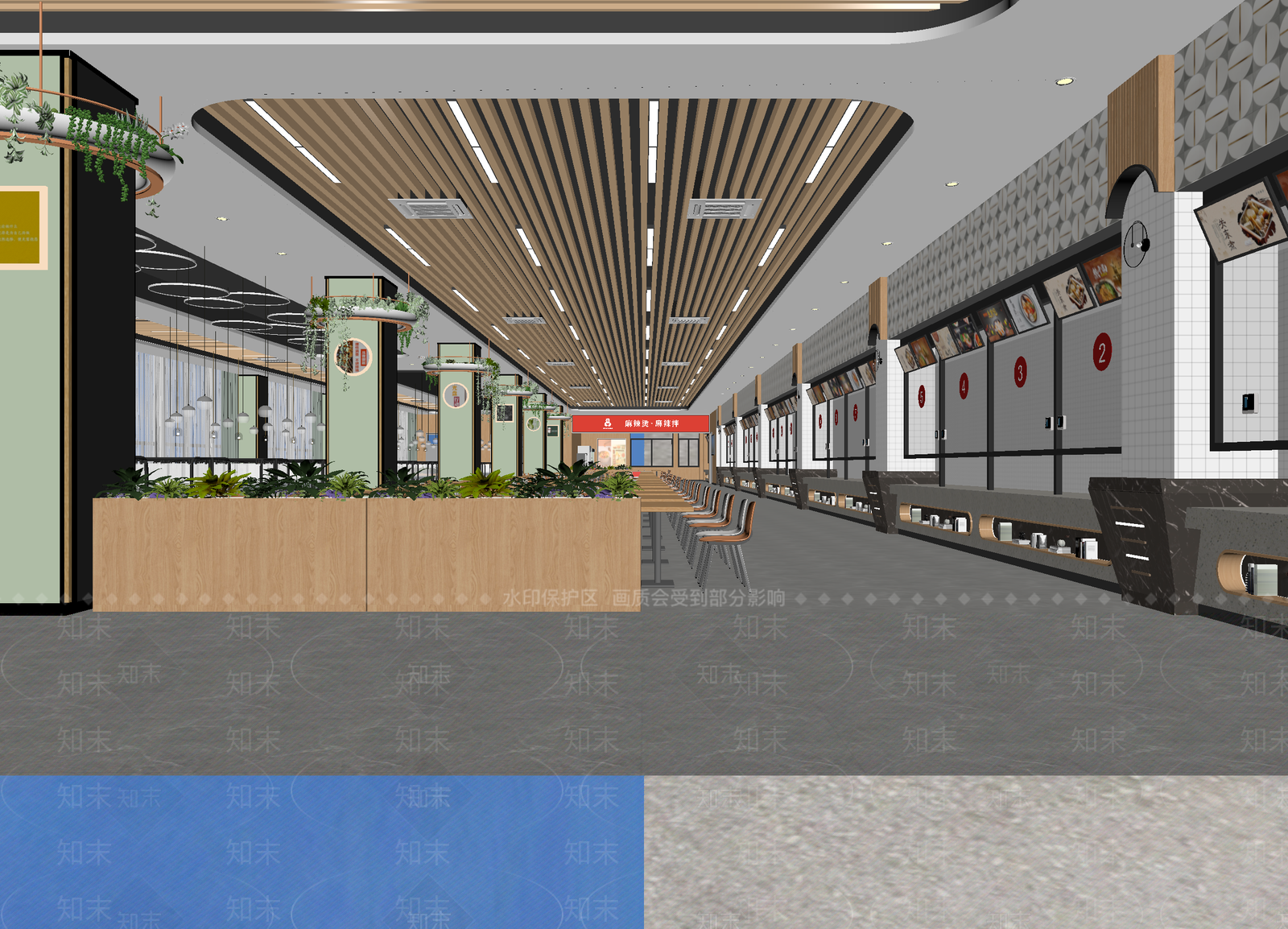 快餐店3D模型下载【ID:1214093293】