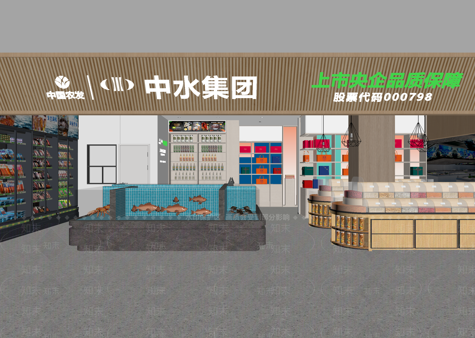 超市3D模型下载【ID:1214034883】