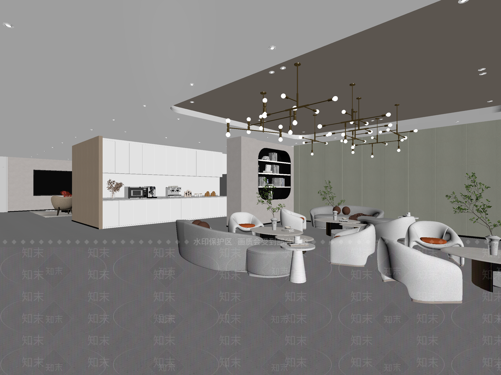 茶水间3D模型下载【ID:1214086223】
