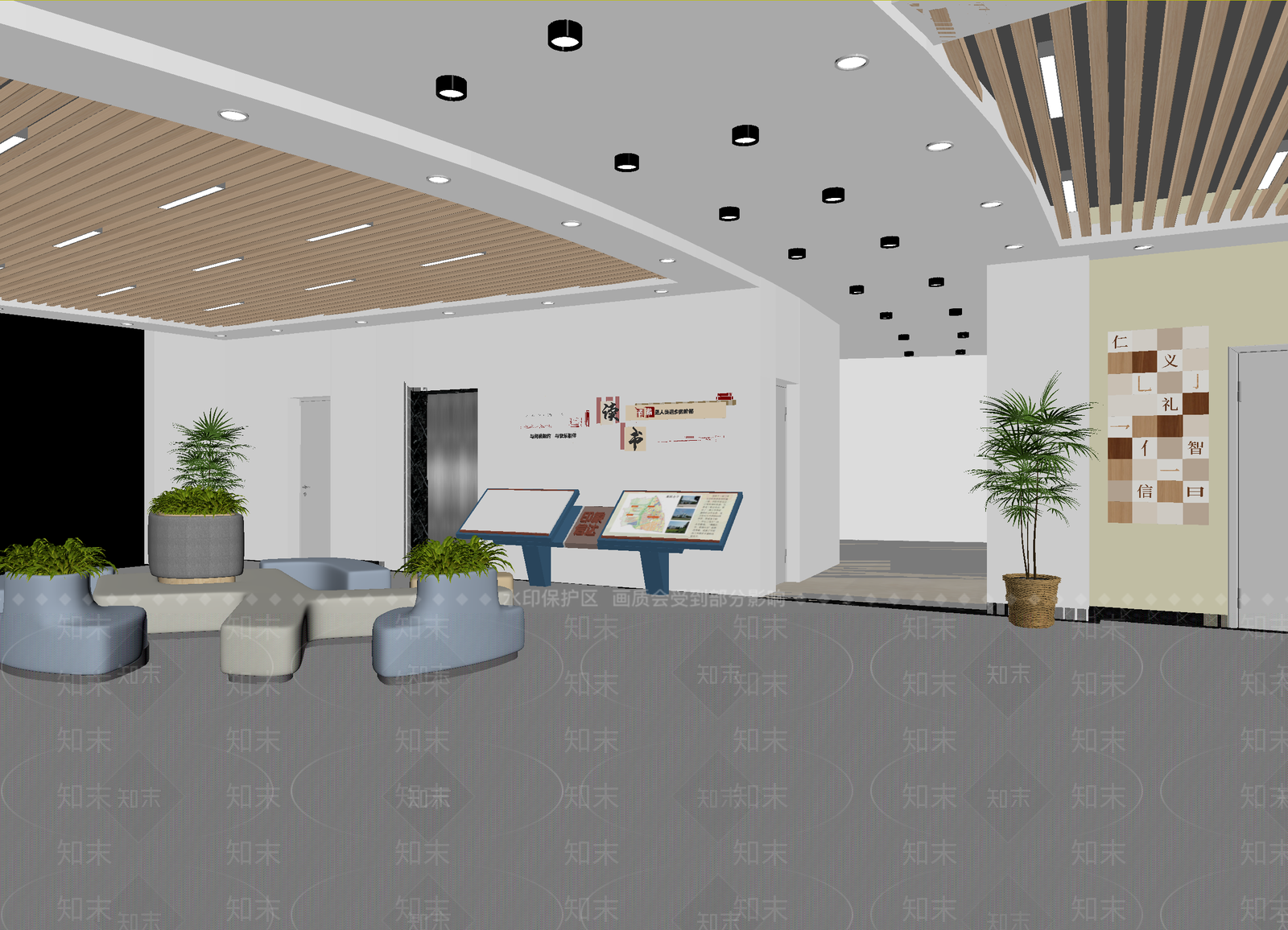 售楼处3D模型下载【ID:1214095973】