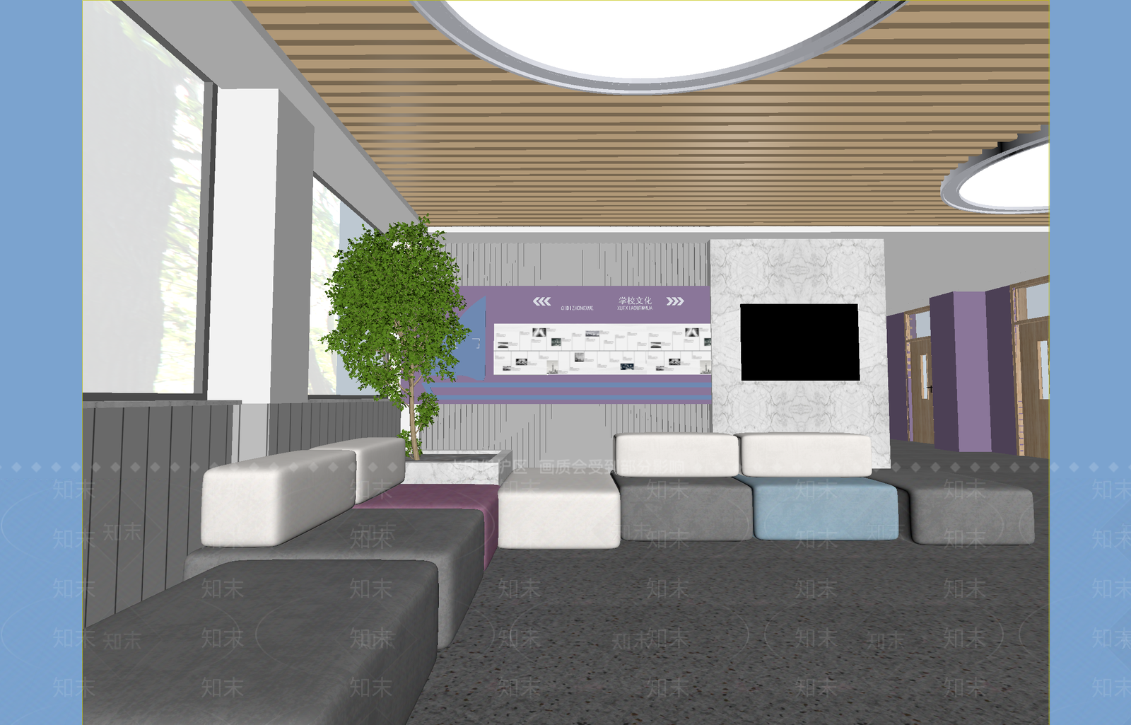 接待室3D模型下载【ID:1213975472】