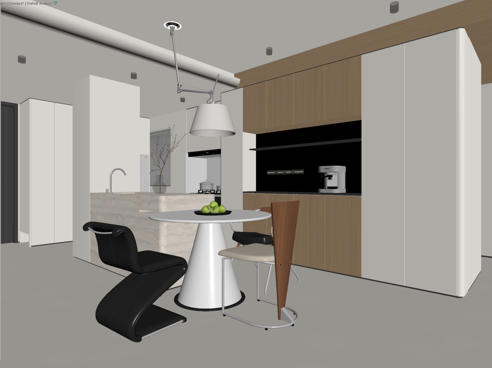 现代客餐厅3D模型下载【ID:1221711920】