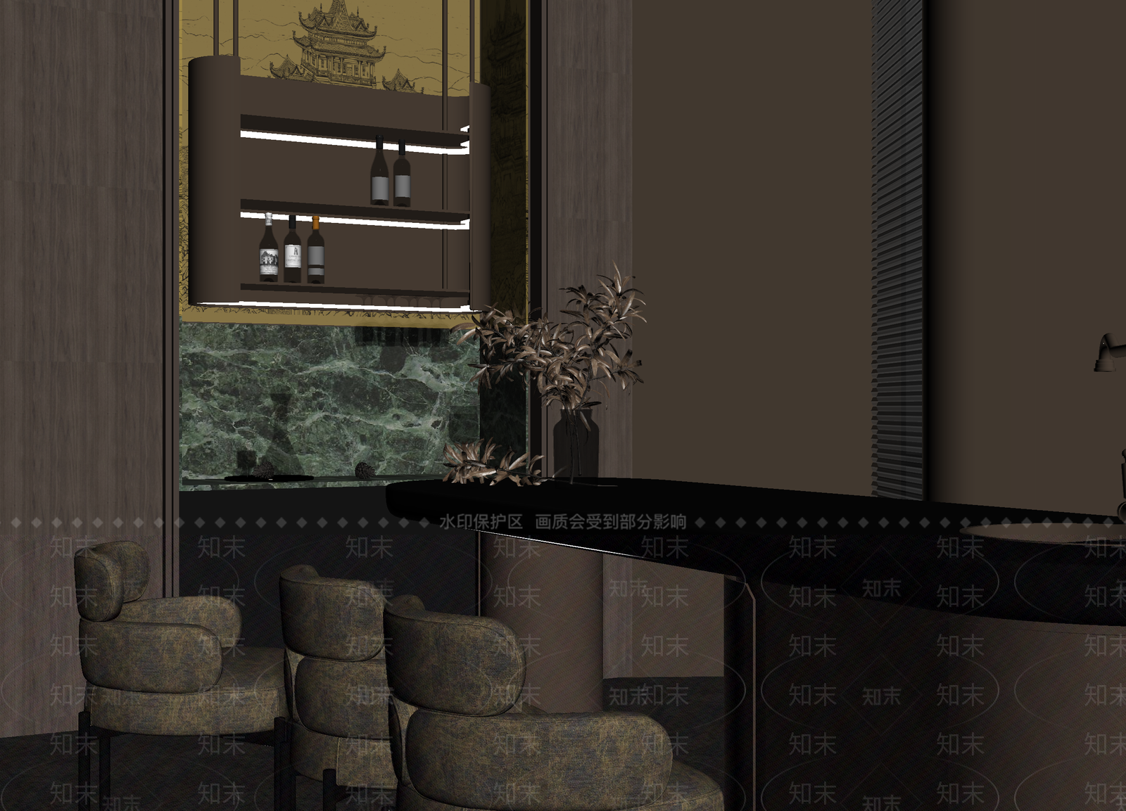 酒吧3D模型下载【ID:1214036594】