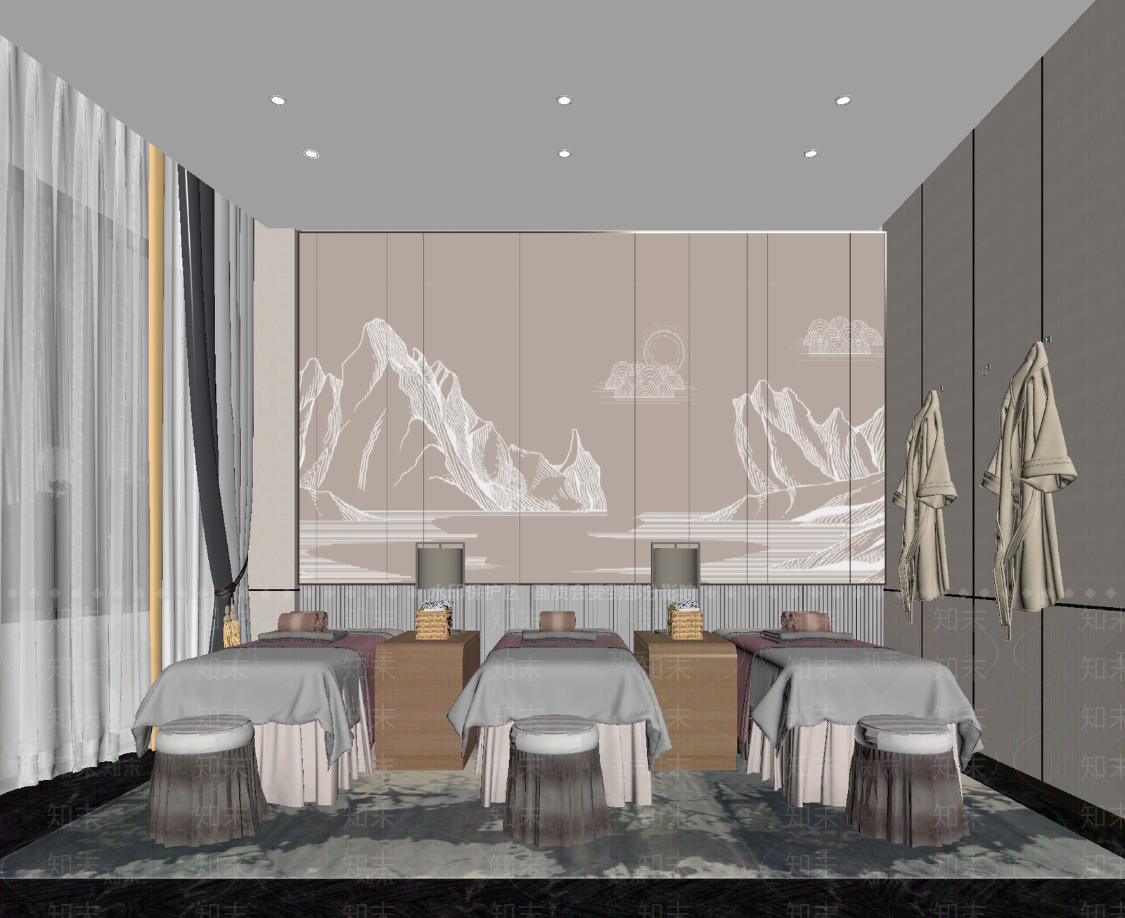 美容院3D模型下载【ID:1214009435】
