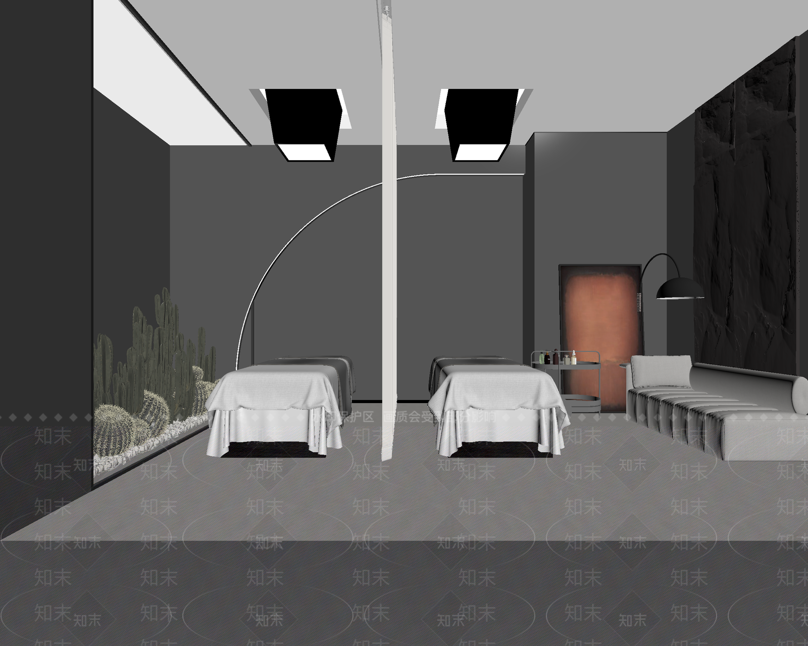 美容院3D模型下载【ID:1214017856】