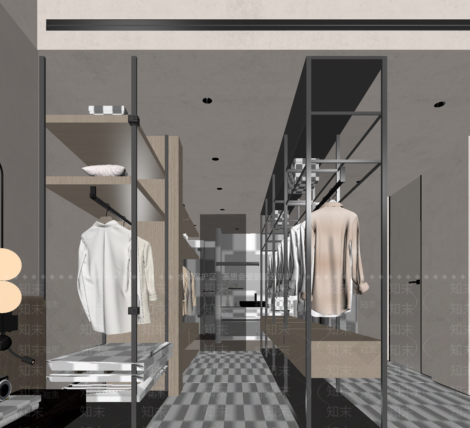 现代服装店3D模型下载【ID:1214776192】
