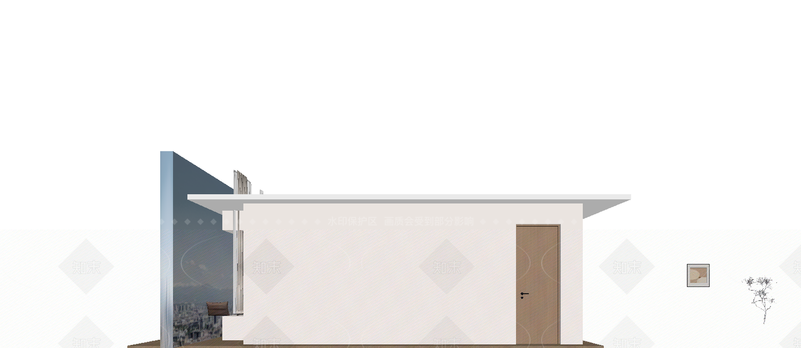 现代艺术风格建筑3D模型下载【ID:1214928394】