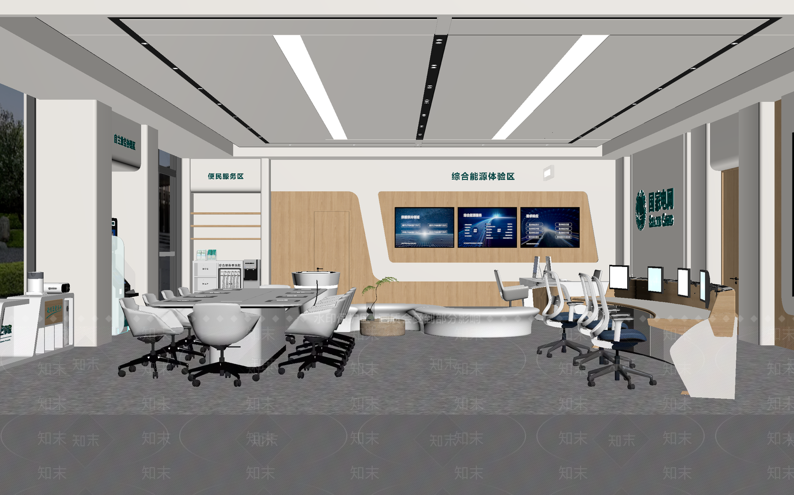 接待室3D模型下载【ID:1213959788】