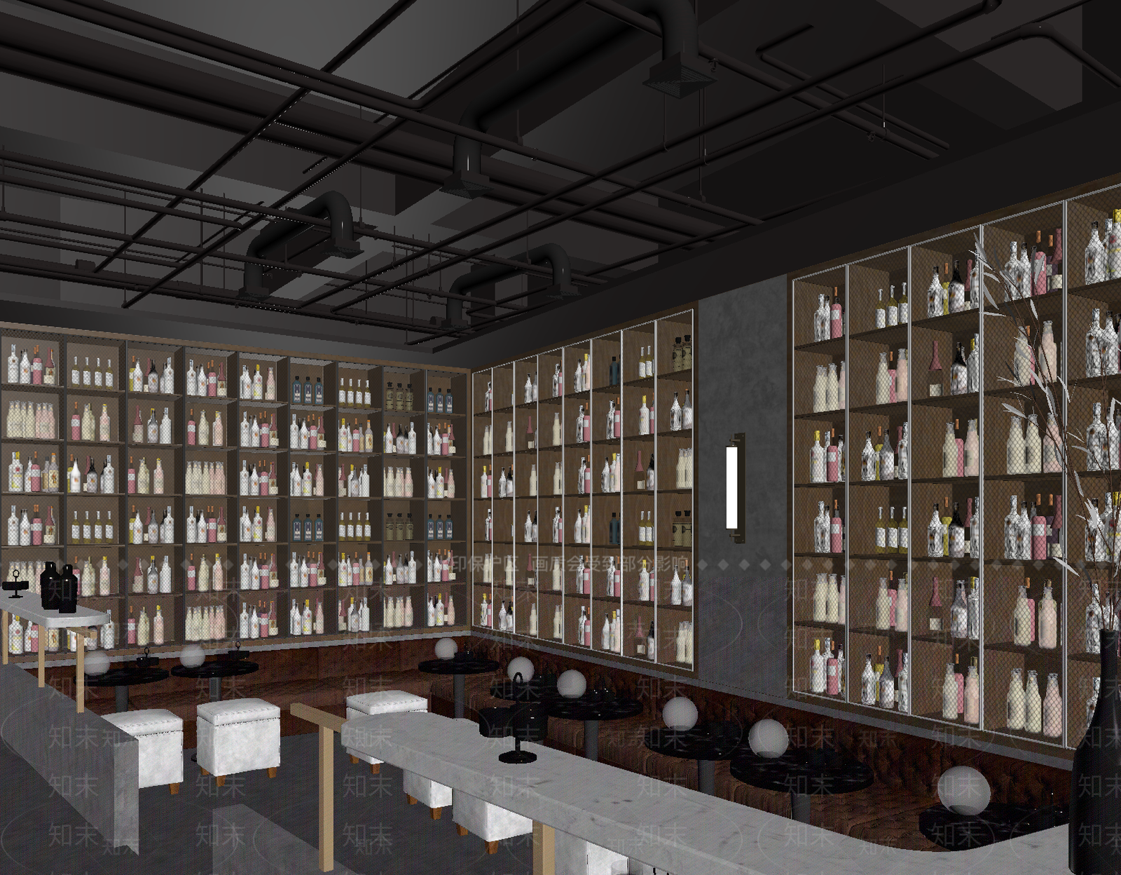 酒馆3D模型下载【ID:1213950549】