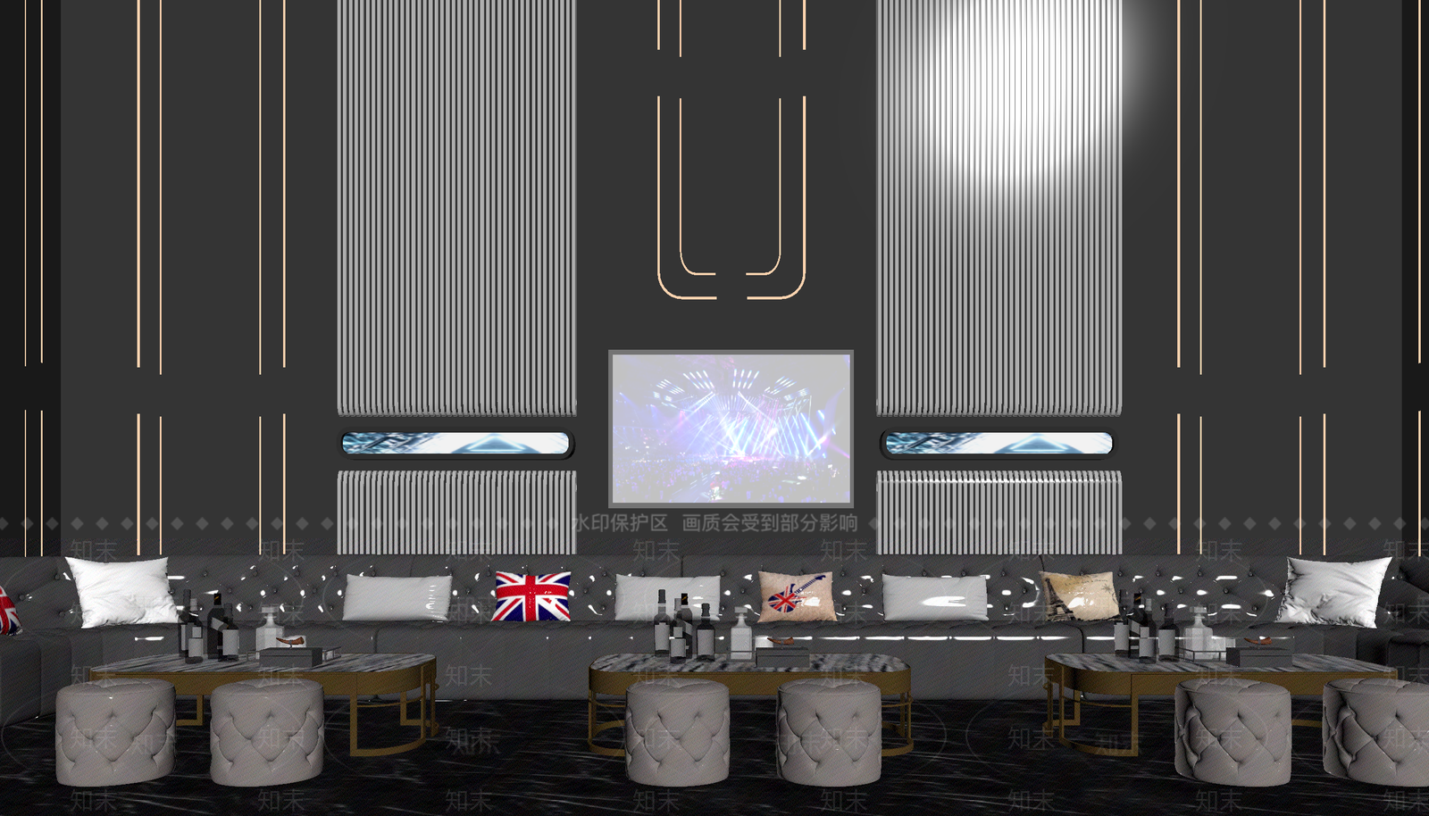 现代酒吧3D模型下载【ID:1214142878】