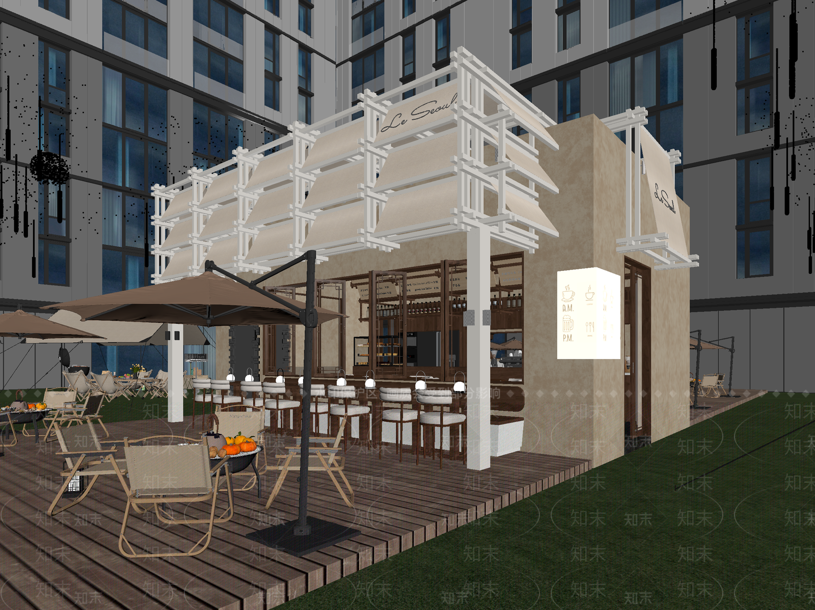 新中式酒吧3D模型下载【ID:1215056094】
